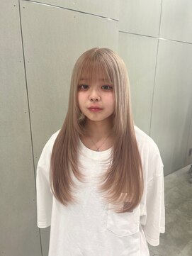 ジェム(GEM) 【hinana】ホワイトベージュ