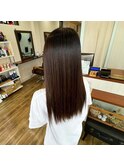 地毛風ストレート