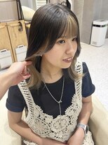 オーセンヘア(AUTHEN.HAIR)&nbsp;フレーミングカラー◎ミルクティーベージュ