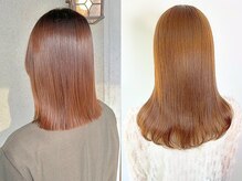 髪のダメージを最小限に抑えた髪質改善カラーが人気上昇中♪