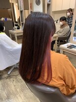 アルターリール(aL ter Rire)&nbsp;暗めカラー/デザインカラー/フェイスフレーミング/福原遼華/鎌取