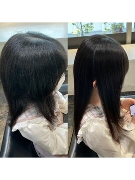 エノア 東京(ENORE) 縮毛矯正/ナチュラル/ストレート/モテ髪/艶髪//髪質改善