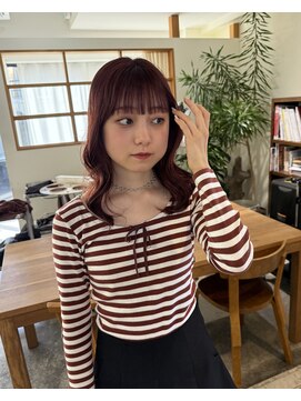 アトリエイトワ(atelier ittowa) 着物/大人ガーリー／ダークアッシュ／似合わせカット