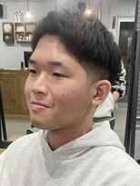 ガイ ラタン ウエスト(GUY lattan west)&nbsp;MEN'S HAIR/ショートアップバング/テーパーフェード/松戸駅
