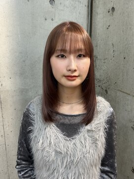 ラニヘアサロン(lani hair salon) ピンクブラウン/ダブルカラー/ナチュラル