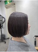 乾かしただけでまとまるボブ/丸みボブ
