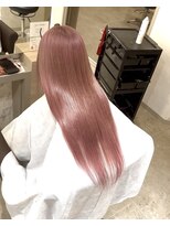 サイ(PSY) エクステ60枚ピンクベージュ