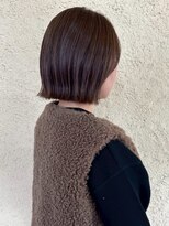 プリモ ココ 鍋島店(Primo coco.)&nbsp;外ハネボブ アッシュベージュ 髪質改善カラー 透明感カラー 美髪