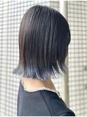 20代30代40代 ダークブルーエンドカラー/イメチェンカラー