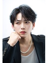 オーシャントーキョーオーバー 渋谷(OCEAN TOKYO OVER) 韓国センターパートコンマバングフェザーパーマニュアンスパーマ