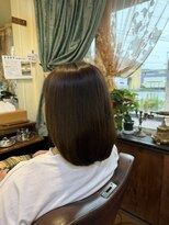 美容室 ブラウン(Brown) 湿気に負けない髪質改善×アッシュブラウン