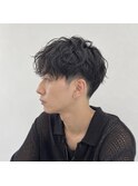 メンズパーマ/シャドウパーマ/ニュアンスパーマ/松山美容室