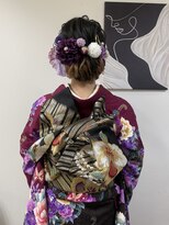 パルム(palme)&nbsp;成人式ヘアセット、着付け
