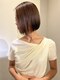 Helia 木曽川 髪質改善/縮毛矯正/白髪ぼかし【ヘリア】【10/2OPEN(予定)】の写真/【脱白髪染め】明るい白髪染め＆白髪ぼかし★ツンとした匂いなしで快適に大人可愛い透明感カラーを♪
