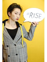 『RISE HAIR  BRAND豊中　山村』男前ショート