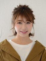 アース 五反田店(HAIR&MAKE EARTH) ボブでもできる！くるりんぱアレンジ
