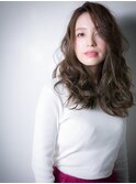*mod's上尾*グラマラスな無造作カール♪アシンメトリーロングx