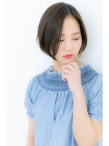 カバーヘアアンドスパ ブリス 浦和(COVER HAIR&SPA bliss)&nbsp;キリっと透明感☆前下がり黒髪小顔大人ボブZ浦和20代30代40代