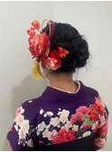 【高田馬場/aoba】袴着付け&ヘアセット
