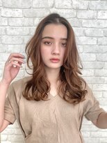 オロ(ORO) 【ORO】ふんわりかきあげロング 益子