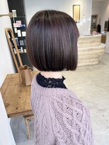 アテナ 六本松店(ATENA) 手ぐしでおさまるぱつっとボブ　ミニボブ　ATENA川本