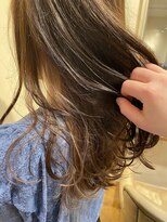 トリート 海浜幕張店(TREAT)&nbsp;インナーカラー×ピンクベージュ