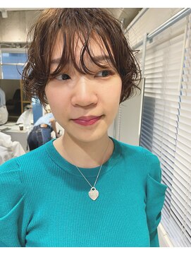 エンシー(ENCI) ショートボブ/ニュアンスパーマ