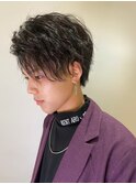 ツイストスパイラルミックスメンズヘアー