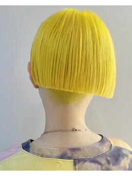 クク(QUQU) イエローミニボブ