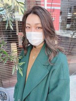 ノイ(neu)&nbsp;外国人風ハイライトスタイル【静岡/髪質改善/デザインカラー】