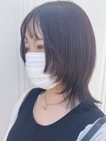 ココカラヘアー プラス(cococara‐hair plus) ボブウルフ/ラベンダー/20代/30代/40代