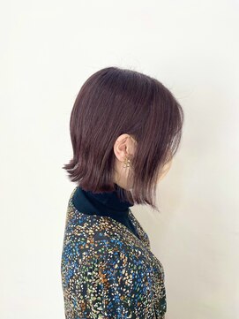 ルヴェルヘアー(Revel hair) ワインレッドカラー★