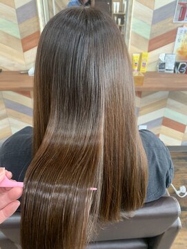 ココカラ(Kokokala) #エイジングカラー #髪質改善TOKIO #艶髪ストレート