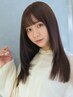 ナチュラル縮毛矯正+1stepトリートメント　￥9900 ※カット別