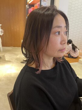 サラビューティーサイト 志免店(SARA Beauty Sight) 【福岡】年齢層の幅広インナーカラー☆琉希なり