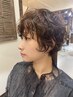 【似合わせ｜ツヤカール】ヘアデザイン+潤い水パーマ+ナノアミノTr ¥13000