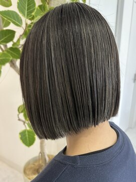 スティロ(stylo) ハイライトカラーグレージュベージュケアブリーチダブルカラー