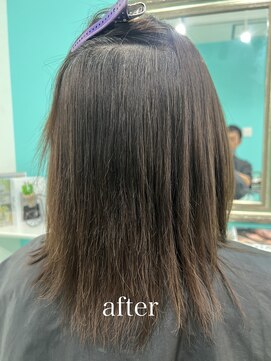 ドライブアンドビジョン 池袋(Drive&Vision) ハイライト縮毛矯正/ハイライト酸性ストレート［池袋縮毛矯正特]