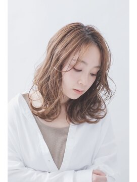 チェレ オレ 新金岡店(Chere ore) ゆるふわブラウンベージュ×糸ハイライト
