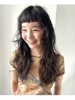 シータ(sheta)&nbsp;【表参道sheta/中澤】ニュアンスパーマ　ロングレイヤーカット