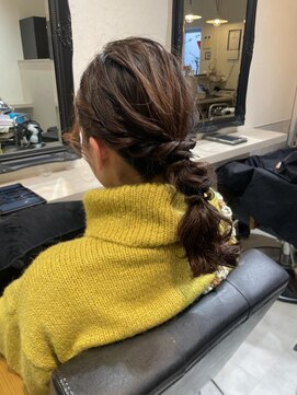 セルカ 新宿(CERCA) 編み下ろしヘアセット［CERCA新宿/新宿西口］