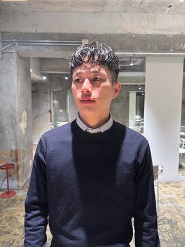 ハマモト マッシュパーマ