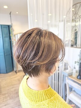 イト リトルヘアガーデン(ito. little hair garden) ハンサムショート×ハイライト