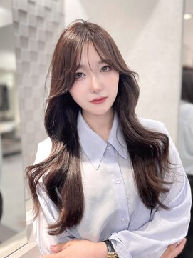 ジーナ 名駅(XENA.) 《xena/LUNA》こくっとチョコレートブラウン/透明感カラー