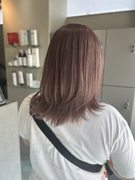 エイト 沖縄豊崎店(EIGHT toyosaki) 【EIGHT 豊崎】お客様スタイル_［ピンクベージュ］