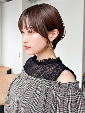 アイティーバイアルバム 松戸店(IT by ALBUM) ショート美髪前髪カットおくれ毛_ba520861