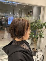 シアン 矢場町店(CYAN.)&nbsp;ショートボブ×パーマ