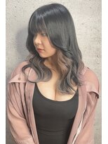 スライバイリアオオサカ(Sly By Ria OSAKA)&nbsp;インナーカラー/ケアブリーチ/グレージュ【梅田】【大阪】