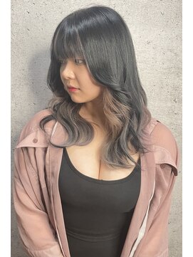 スライバイリアオオサカ(Sly By Ria OSAKA) インナーカラー/ケアブリーチ/グレージュ【梅田】【大阪】