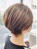 【トレンド☆透明感】クリスタルカラー全体染め+2ステップトリートメント